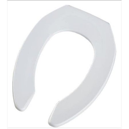 CHURCH SEAT Church Seat 1955SSCT 000 Elongated Open Front Toilet Seat in White 1955SSCT 000